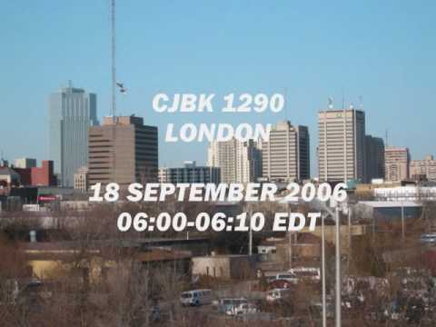 CJBK London aircheck - 18 Sept. 2006 (Part 1)