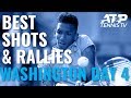 Kyrgios And Auger-Aliassime In Best Shots & Rallies From Washington 2019 Day 4