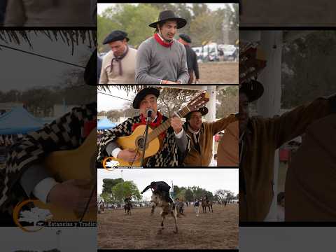 Jineteadas en Falucho (La Pampa)