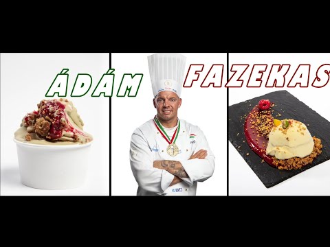 Gelato Festival World Masters - 1st PLACE - Ádám Fazekas from Hungary with “Frutta di Pistacchio”