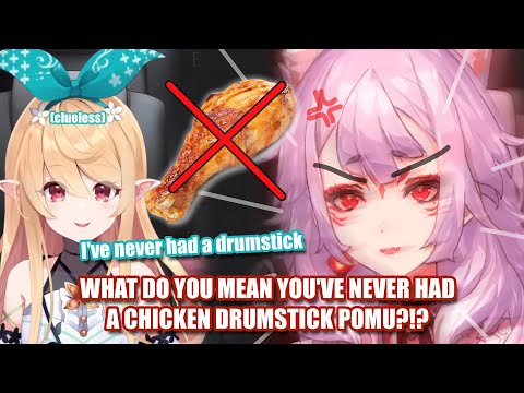 Pomu Rainpuff has never had a chicken drumstick 【NIJISANJI EN】