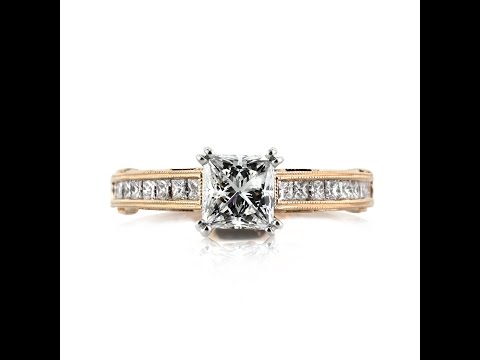 Mark Broumand - 2.01ct Princess Cut Diamond Engagement Ring