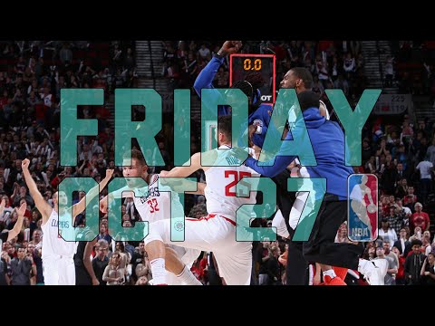 NBA Daily Show: Oct. 27 - The Starters