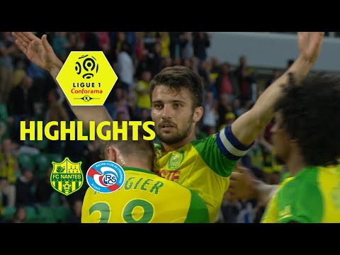 FC Nantes - RC Strasbourg Alsace ( 1-0 ) - Highlights - (FCN - RCSA) / 2017-18