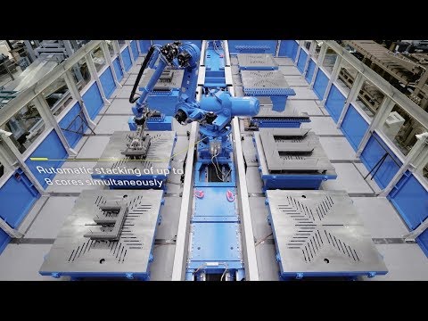 New development: GEORG precisioncut TBA400 robotline in high speed configuration