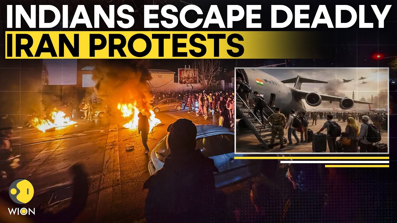 Iran Unrest: First Flights From Iran Land In Delhi Amid Internet Blackouts & Protests | ORIGINALS