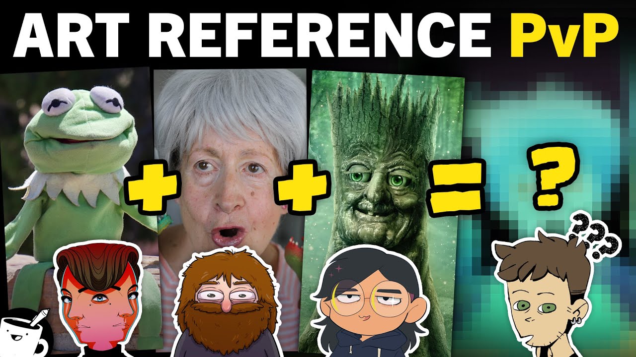 We Made Each Other Draw with the Worst Reference Images Possible