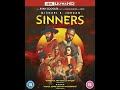 Closing To Sinners UK 4K UHD Blu Ray 2025