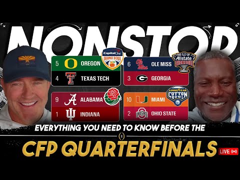 QUARTER FINALS are HERE, Bowl Game Reactions, Michigan's NEW Hire | Nonstop EP. 16