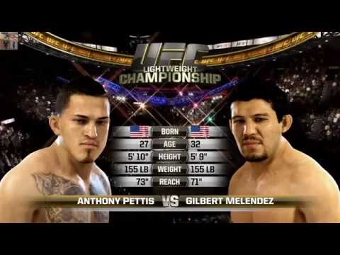 EA Sports UFC PS4 - Anthony Pettis vs Gilbert Melendez