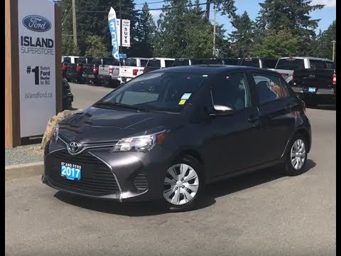 2017 Toyota Yaris LE W/ Lane Keeping, A/C, Bluetooth Review| Island Ford