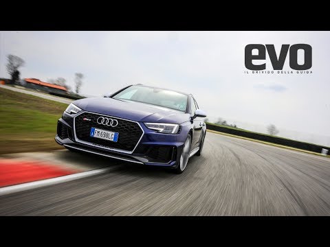Audi RS4 Avant - Circuito Tazio Nuvolari - evo Italia