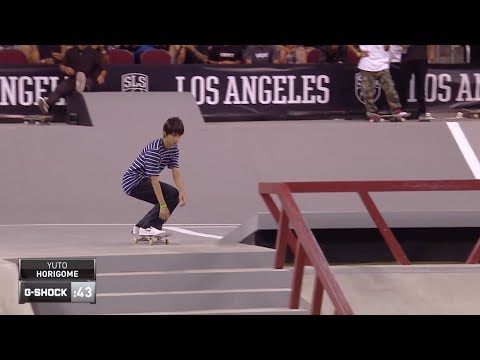 Yuto Horigome, run 9 Club à SLS Los Angeles 2018