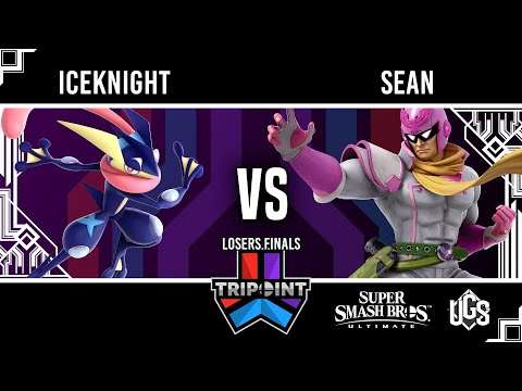 Tripoint Smash 143  -  Losers Finals  -  IceKnight(Greninja) Vs. Sean(Captain Falcon)
