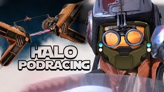 Halo 5 PODRACING! - Custom Forge Map Gameplay