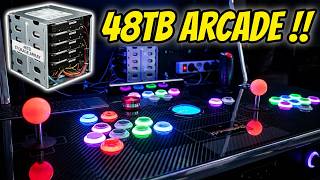The Most Insane 48tb Custom Arcade Machine!