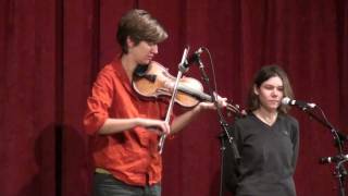 Anna Roberts-Gevalt and Elizabeth LaPrelle at the Seattle Folk Festival 12-11-2011