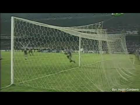 Gol de peito Guilherme Atlético 3x2 Cruzeiro Brasileirão 1999 (Rádio Itatiaia)