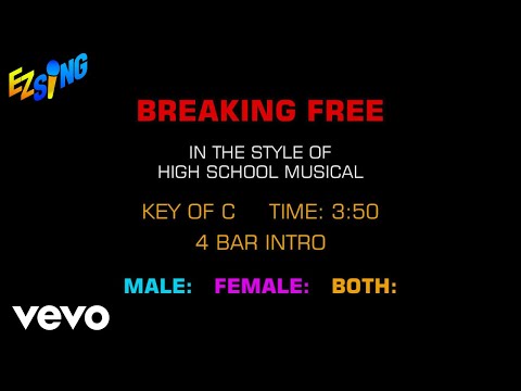 High School Musical - Breaking Free (Karaoke)