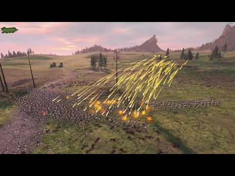 5000 Handgunners VS 5000 Peasent Bowmen - The Laboratory - Total War: Warhammer 2