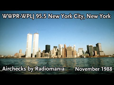 WWPR-WPLJ 95.5 (PLJ-POWER 95) New York City, NY - November 24th, 1988 (Part 1)