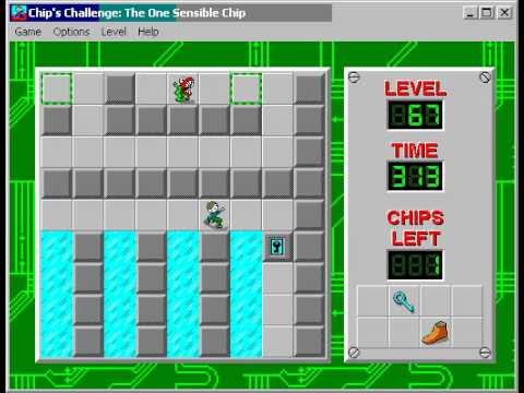 CCLP2 level 67 solution - 255 seconds