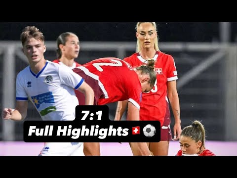 Switzerland Woman vs U15 Boys Full Highlights