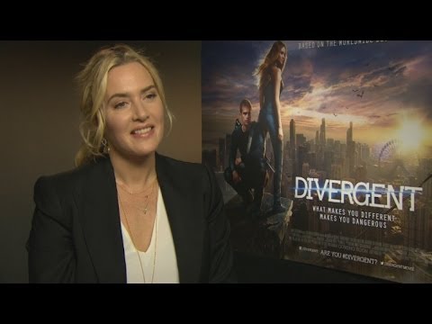ダイバージェント』に出演したケイト・ウィンスレット、悪役を演じて裸になる (Kate Winslet on Divergent, playing a baddie and getting naked)