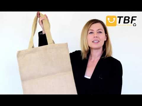 Product Video - TJ300 - Wholesale Promotional Jute Burlap Bag