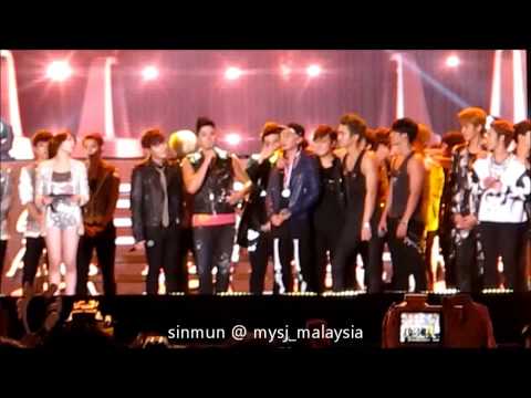 【MYSJ】130115 Golden Disc Awards -SJ won Disc Daesang