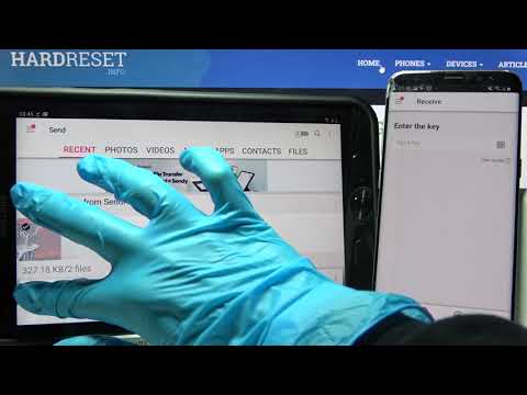 How to Transfer Files from SAMSUNG Galaxy Tab Active 2 to SAMSUNG Device - Use Send Anywhere