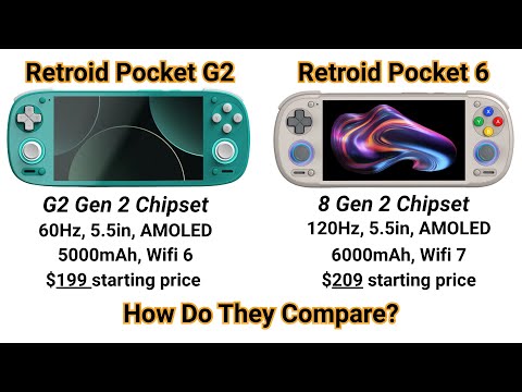 Retroid G2 & RP6: How Do They Compare? ($199 vs $209)