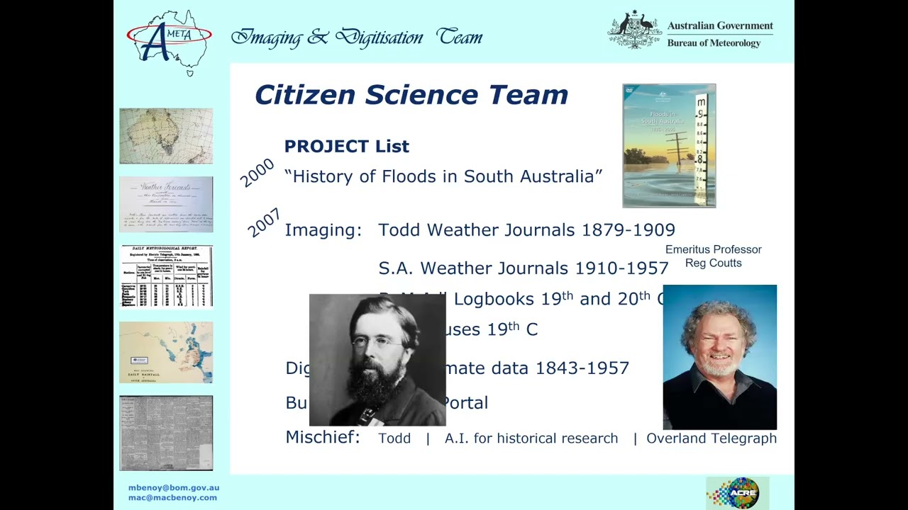 Benchmarking climate change, the role of historical data