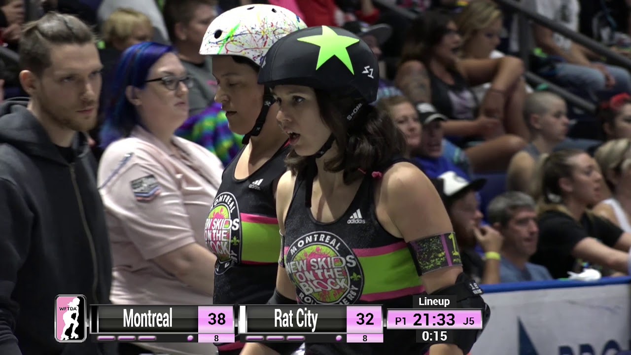 WFTDA Roller Derby - Division 1, Seattle - Game 15 - Rat City vs. Montréal