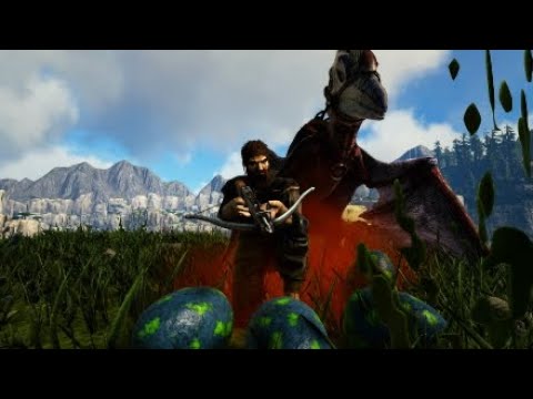 Exploring the white cliffs! - Ark Valguero #3