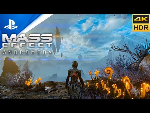 MASS EFFECT ANDROMEDA PS5 Gameplay - First Mission [4K HDR]