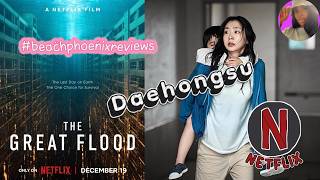I Watched Netflix's THE GREAT FLOOD During a Storm... 😳 | This Korean Disaster Movie Surprised Me 🌊