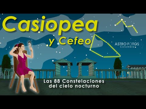 Cassiopeia - The 88 Constellations - Cepheus - Lacerta - Lynx - Camelopardalis.
