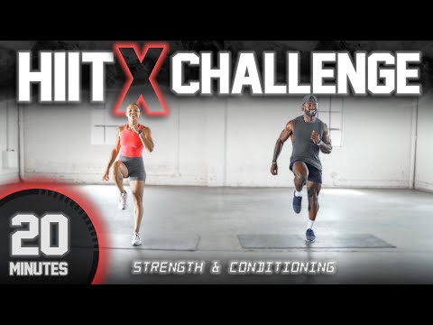 20 Minute Full Body HIIT CHALLENGE [Strength & Conditioning Workout]