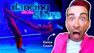 Dance Coach Reacts to IMAN SHUMPERT'S HORROR NIGHT CONTEMPORARY on Dancing With The Stars