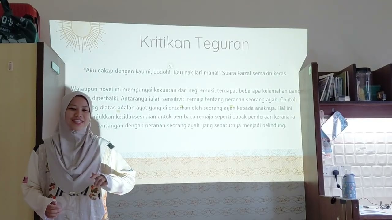 video pembentangan kritikan sastera