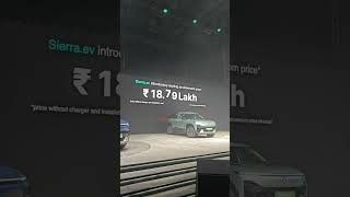 Tata Sierra.ev Launched at ₹18.79 Lakh in India!