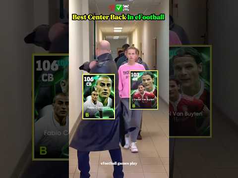 Top 10 Center Backs In eFootball 2025 || Best Cb In eFootball #efootball #pes #efootball2025 #shorts