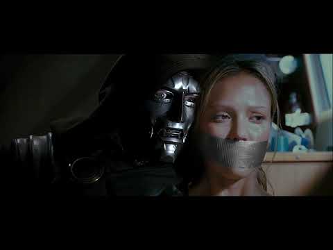 Dr Doom gags Invisible Woman (Jessica Alba)