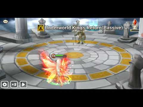 test with daphnis, iunu auto revenge with s2 after he revived