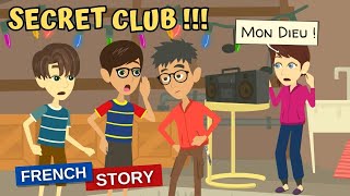 French Stories For Learning French with Subtitles | French Conversation Practice | CCube Academy