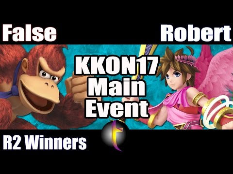 KKON17 Main Event: SSB Wii U - WR2 - False vs Robert