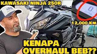 Engine Ninja 250R Baru 12K Km Dah Kene Overhaul.. 😭😭
