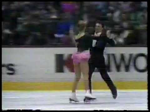 Figure Skating - 1986 - World Championship Ice Dancing Competition CAN Tracy Wilson + Robert McCall