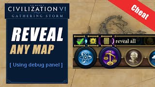 🛑Civ 6 Cheats - How to Reveal Maps [ PC Only ]